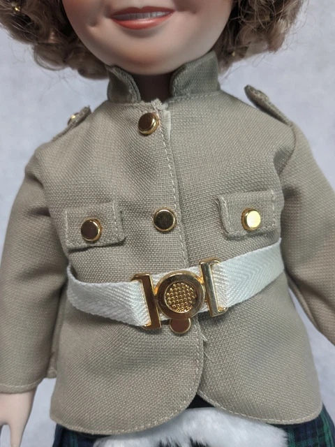 Wee Willie Winkie Scottish Shirley Temple Doll 14" DOLLS OF THE SILVER SCREEN. 10