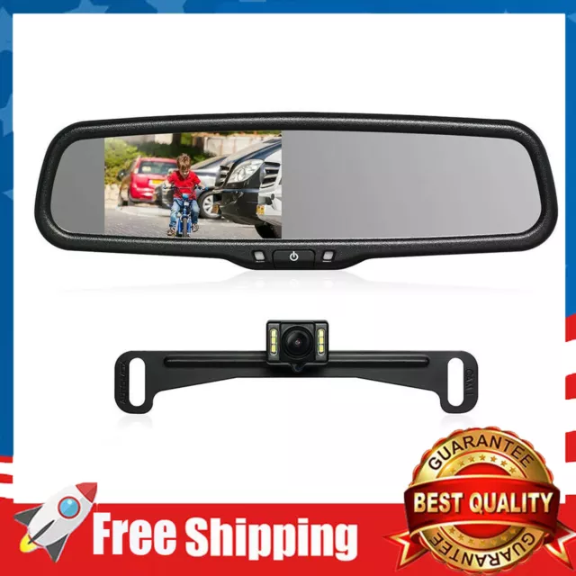 AUTO-VOX T2 Backup Camera & OEM Mirror Monitor Rear View Systems Night Vision US