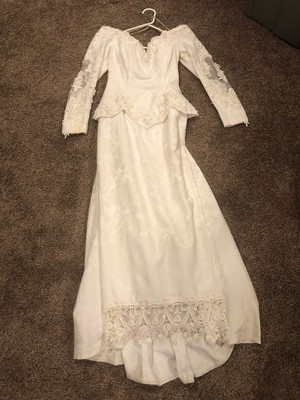 Vintage Jessica McClintock Bridal Dress Size 4