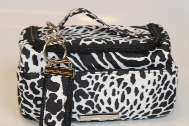 Samantha Brown NEW To Go Cosmetic Organizer Textile Zip Mini Pouch Bag 95277403Z