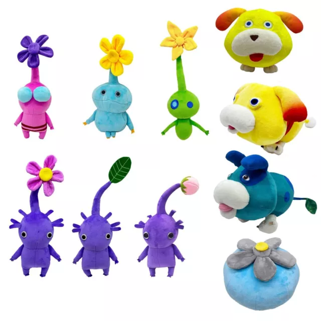 Ice Pikmin Oatchi Dog Plush Doll Game Action Figure Stuffed Toys Collection Gift