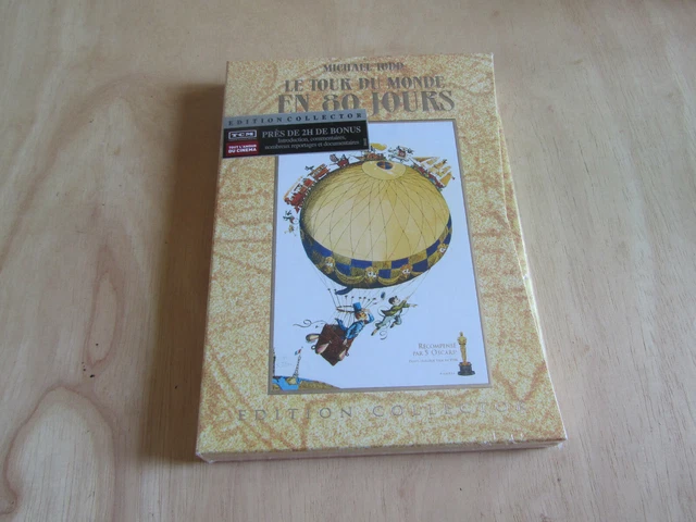 LE TOUR DU MONDE EN 80 JOURS de Michael Anderson - Coffret DVD sous blister