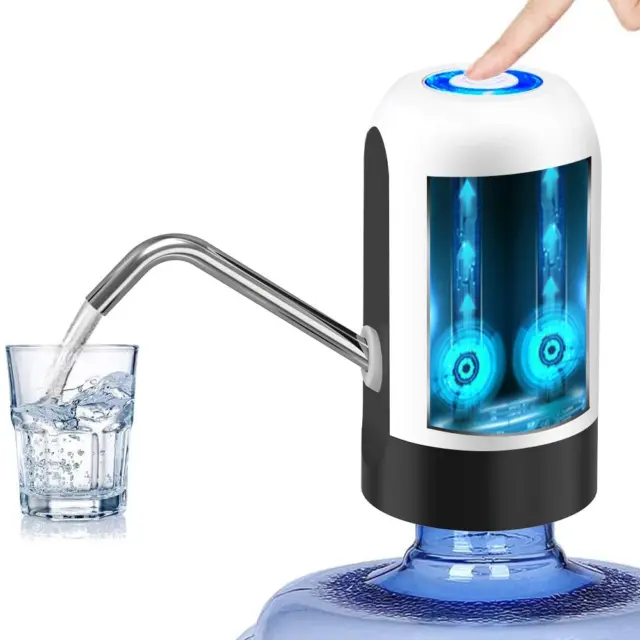 Water Bottle Pump 5 Gallon Water Bottle Dispenser USB Charging Automatic Drinkin
