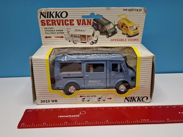 VINTAGE NIKKO BOXED Mercedes-Benz T1 series 208 van, please see notes ...