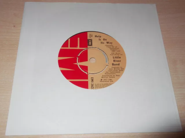 Little river band  Help is on its way 7" Vinyl Record