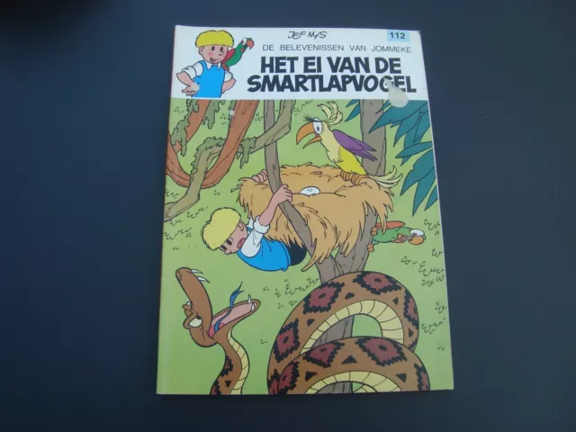 Jommeke Strip / Comics Folge 112 " Het ei van de Smartlapvogel " Jef Nys farbig