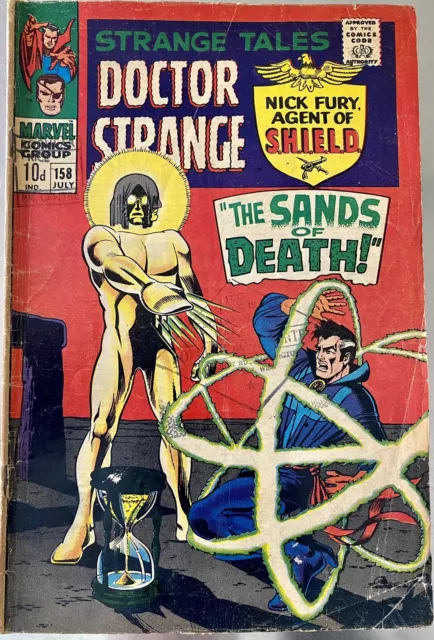 Strange Tales #158 (1967) 1st full appearance Living Tribunal