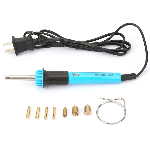 Hot Fix Máquina de perforación Pluma Punto Estrás Aplicador Calefacción Rápida CN Enchufe LIF