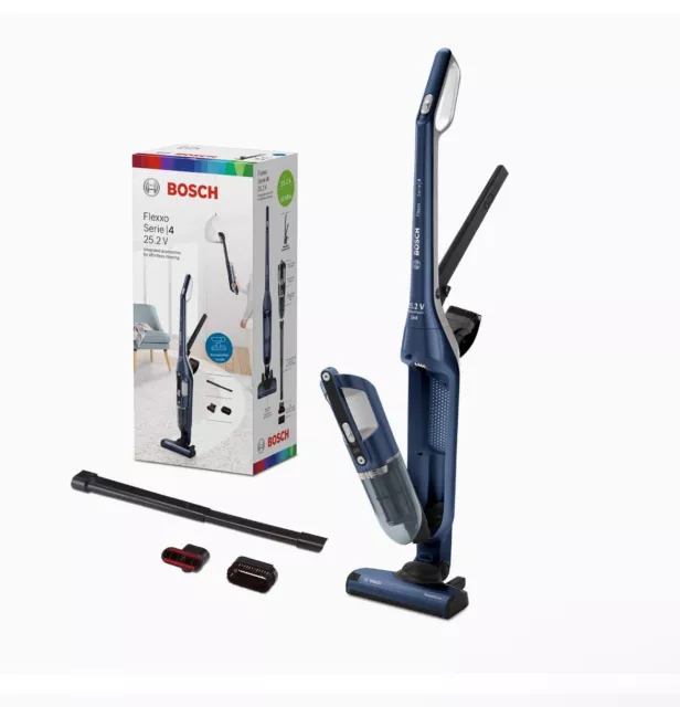 Bosch BBH3251GB Serie 4 Flexxo ProHome Cordless 25.2V Vacuum Cleaner, White  4242005110742