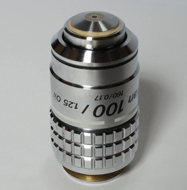 Microscope Nikon Topical Lens NCF Plan 100 Oil 1250