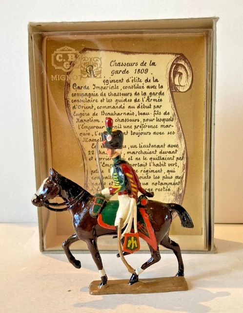 Soldats De Plomb CBG MIGNOT - Pompe à Bras Et 3 Pompiers - Avec Boîte D'origine