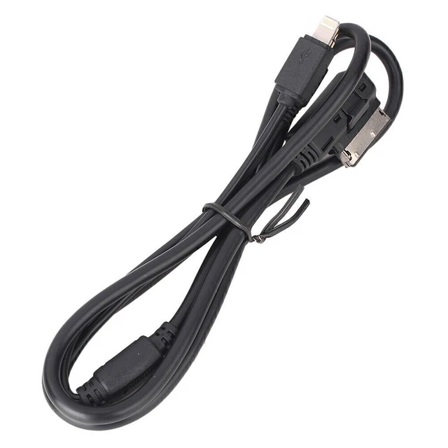 3.5mm Music Interface Charge Adapter AUX Audio Cable For Audi A3 A4 A6 A8 Q5 Q7