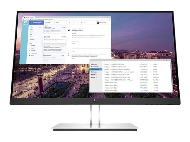 HP E23 G4 - E-Series - LED-Monitor - Full HD (1080p) - 58.42 cm (23") #AL456