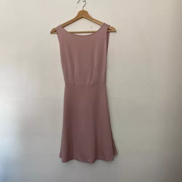 American Apparel Pink Skater Dress Size Medium