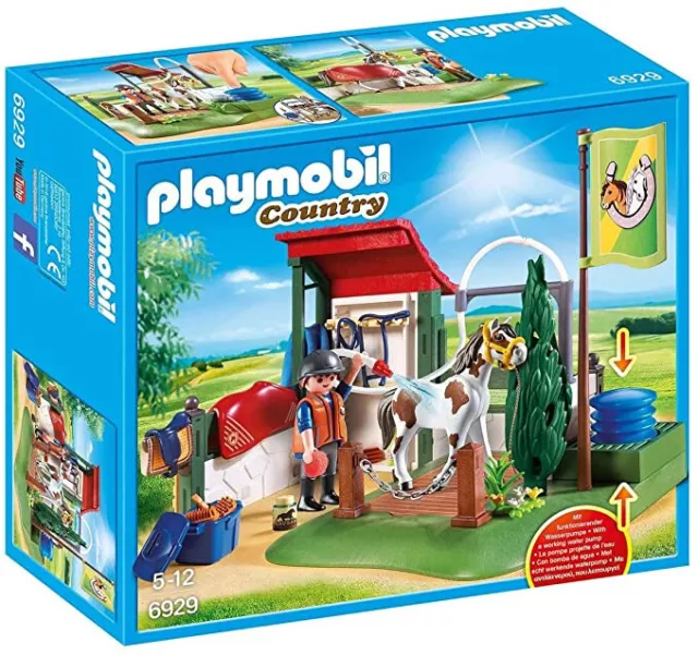 Playmobil Country Box de lavage pour chevaux 6929 Équitation