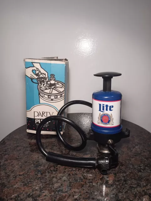 Perlick Party Pump Miller Lite Beer Keg Tap