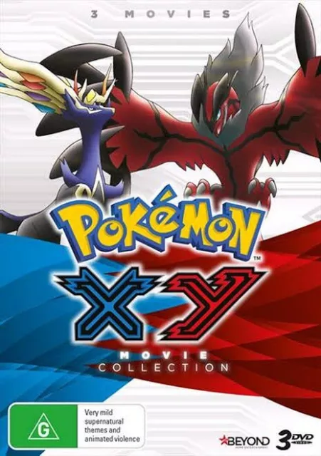 Pokémon XY Mega 3-Movie Collection (DVD)