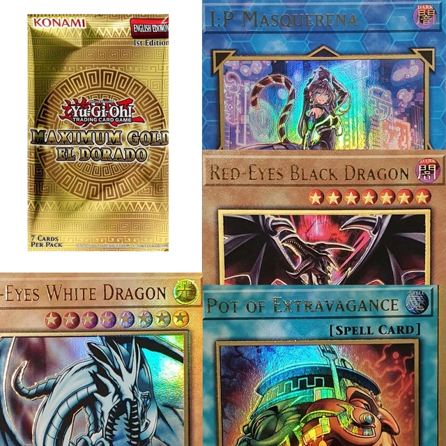 YUGIOH CARD GAME List Maximum Gold El Dorado MGED English 1st Edition