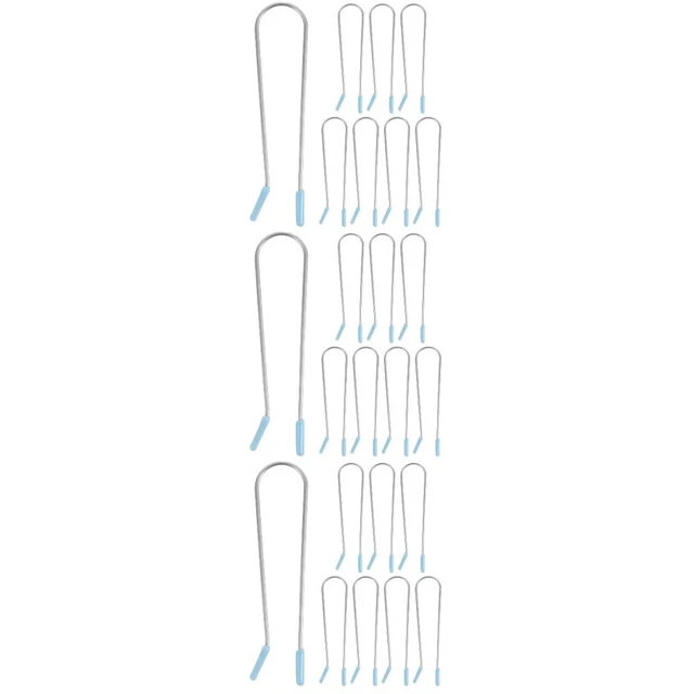 24 piezas clips de rodillo clips de rodillo de cabello rodillo caliente rodillo de seguridad rodillo de cabello