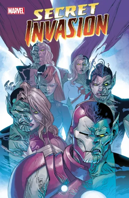 Secret Invasion #1 1:25 Camuncoli Var Marvel Comics 2022 1st Print NM