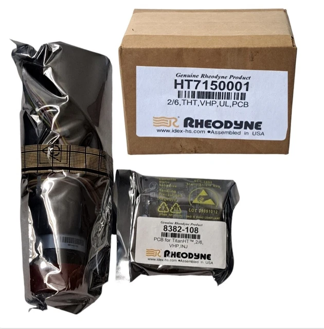RHEODYNE 6/7 TITANHT Valve SEL UL HT706-100 Waters IDEX HPLC