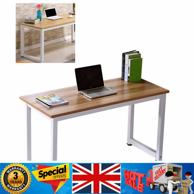 Computer Desk Writing PC Laptop Workstation Study Table for Home Office Desk UK!