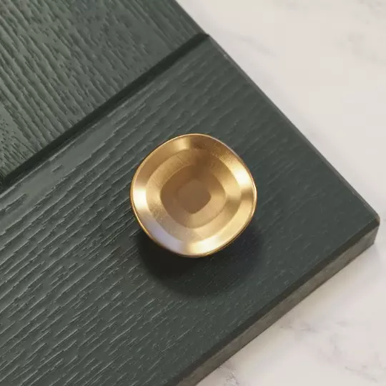 Bronze Kitchen Cupboard Knob 41mm Gold Round Cabinet Handle Door Drawer Pull