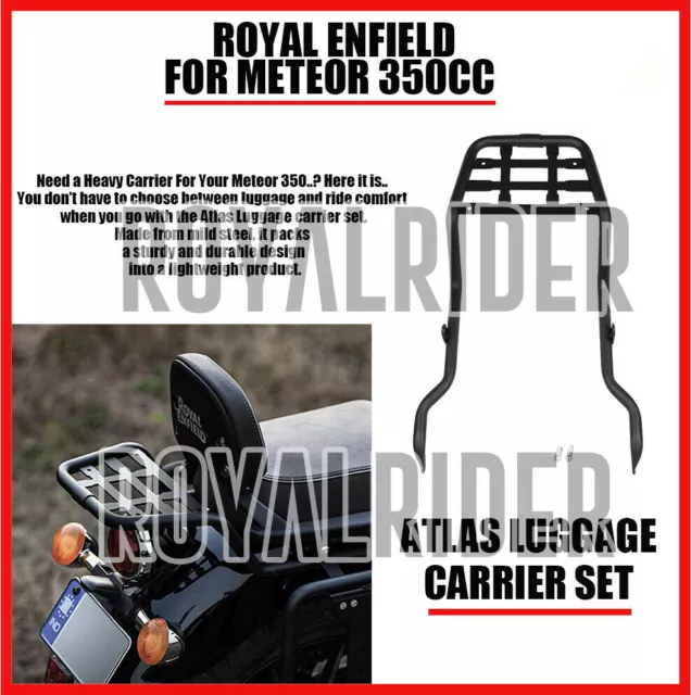 Royal Enfield Atlas Porte-bagages Set pouces pour Meteor 350cc