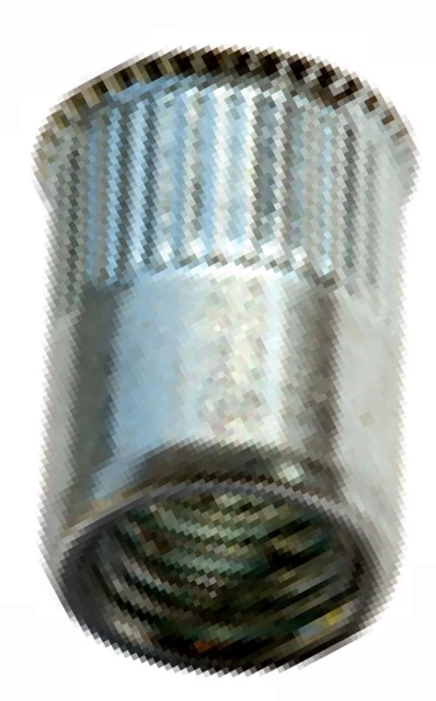 M10 0,5-3,5 mm 250 pezzi dadi rivetti ciechi piccoli mini testa svasata aperta acciaio