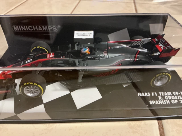 MINICHAMPS 1:43 HAAS F1 Team Vf-18 R. Grosjean 2018 EUR 58,35 - PicClick DE