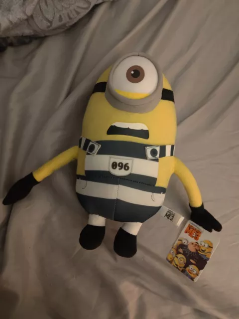 Despicable Me Minion Movie 11-12” Stuffed Plush Small Stuart