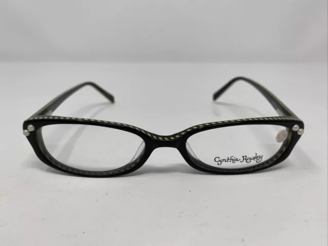 Cynthia Rowley CR0204 Black 49-17-138 Plastic Full Rim Eyeglasses Frame AU23