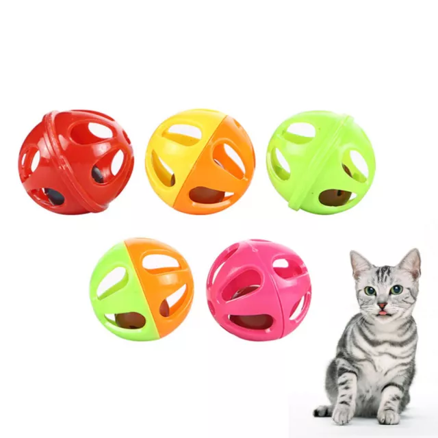 50 Pcs Pet Bell Ball Toy Cat Toys Interactive Best Sellers Cats Dogs