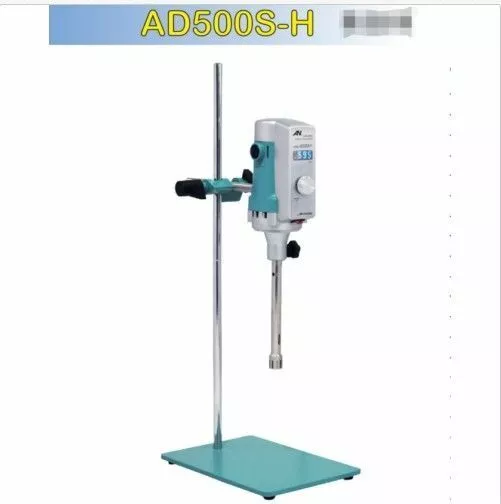 Digital Lab Equipment Homogenizer Disperser Mixer AD500S-H 5000~28000rpm 12G