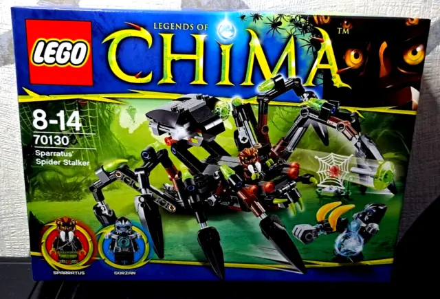 LEGO Legends Of Chima 70130 - il Ragno Predatore di Sparratus - Nuovo & Conf.