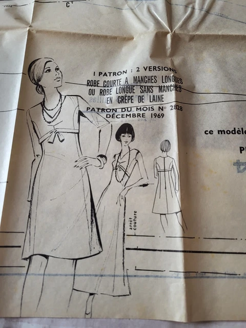 Patron De Couture Modes Et Travaux 2361 - Robe Et Veste En Soie - Tailles 40 à 48