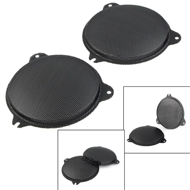 Black Front Mesh Speaker Grill for Harley Davidson Electra Glide 2014-2018 2015