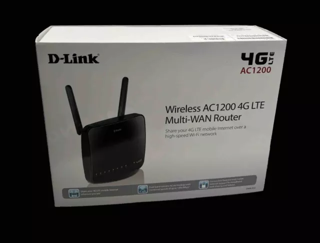 D-Link DWR-953 Multi-Wan sans Fil AC1200 4G LTE/3G Routeur 