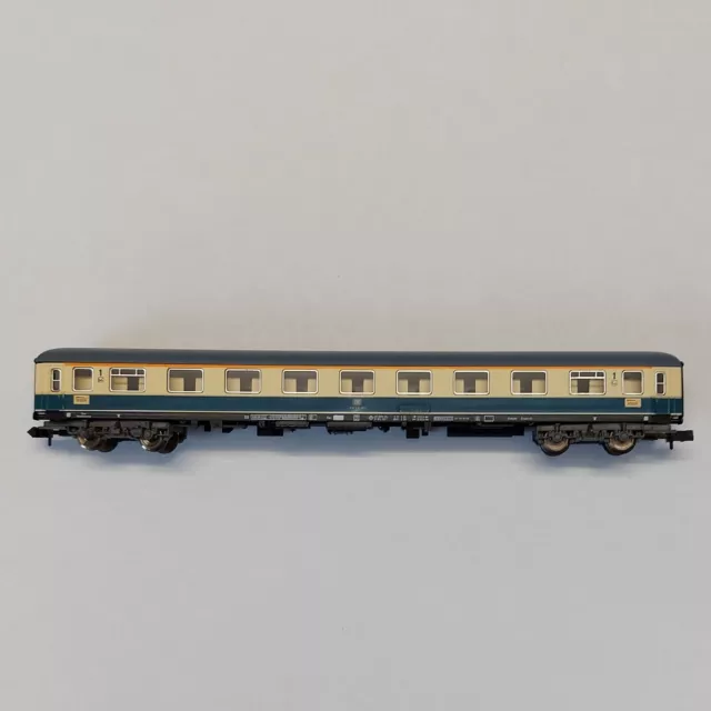 Spur N Fleischmann DB IC EC Abteilwagen 1. Kl. Am203 beige blau NEM neuwertig