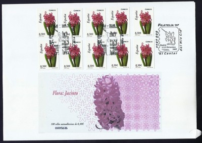 Cid Spagna 4302H 2007 Timbro Filatelia 07 Madrid Mio Cid Giacinto Flora 