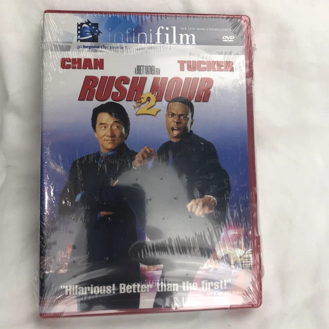 RUSH HOUR 2 DVD movie Chris Tucker Jackie Chan Infini film comedy ...