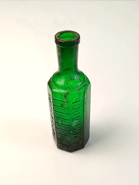 Pharmacy Glass Bottle Imperial Russia Pharmacy Bottle Antique LIZOFORM Pharmacy