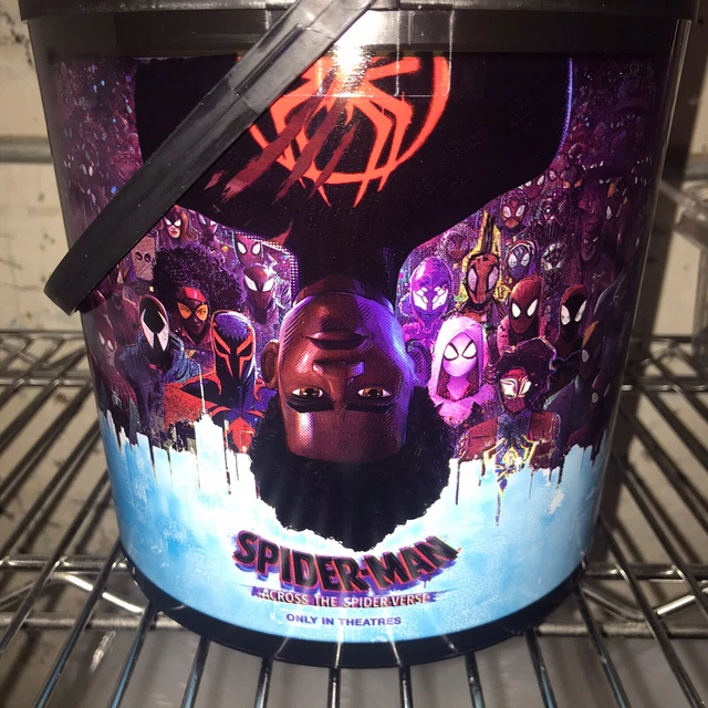 SPIDERMAN ACROSS THE SpiderVerse Popcorn Bucket **Brand New** Miles