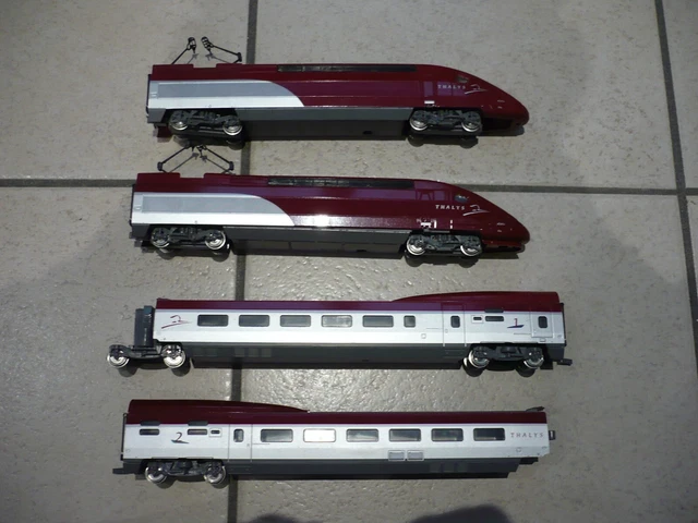 Coffret TGV Thalys MEHANO - Modélisme HO Compatible Jouef - Occasion