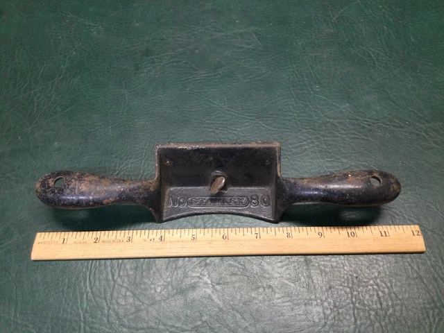 Vintage Stanley No. 80 Cabinet Scraper Hand Plane Shaver Spoke Shave ~ No Blade