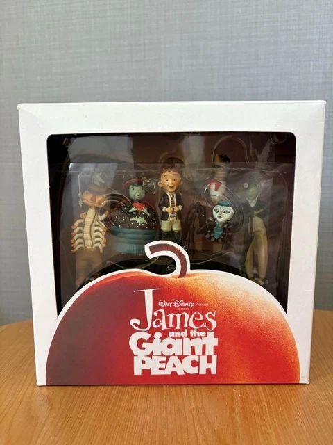 DISNEY TIM BURTON James and The Giant Peach Figure Set of 7 Jun