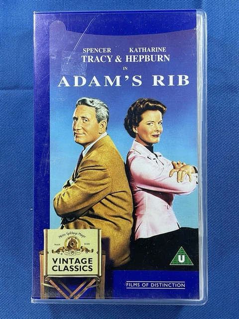 ADAM’S RIB, VHS Video Cert U Movie £3.50 - PicClick UK