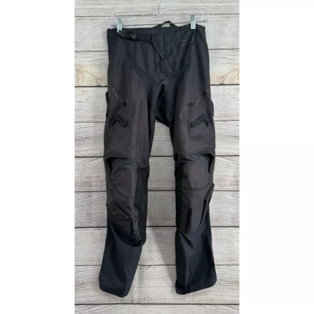 Fox Racing 180 Vented Knees Motocross Pants Men's Size 28 Black/Dark Gray