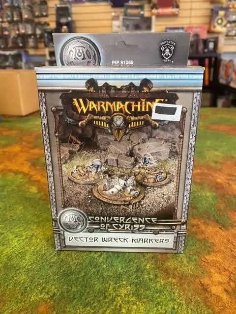 Privateer Press Warmachine Convergence of Cyriss Wreck Markers NEW IN BOX