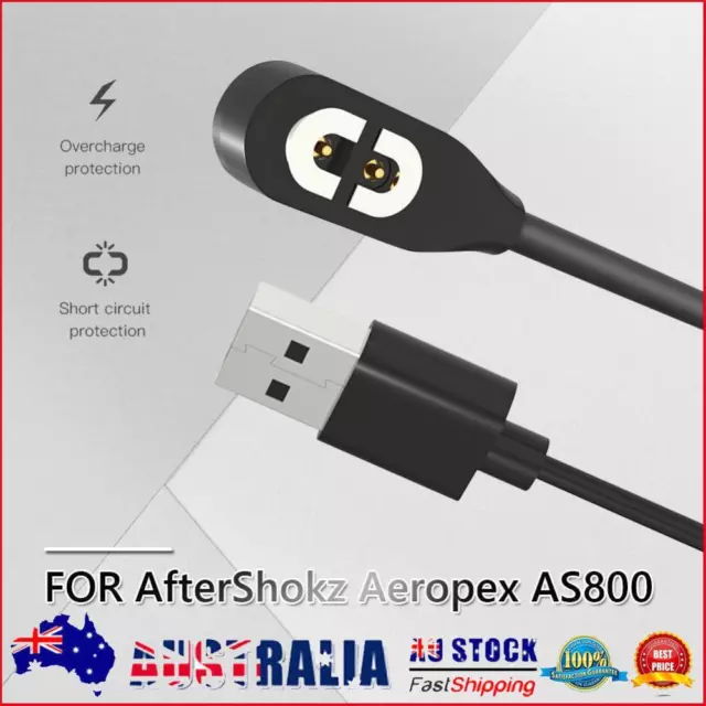 Magnetic Earphone Charger for AfterShokz Aeropex AS800/OpenComm ASC100 Cable Kit